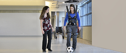 Patient in Physical Rehabilitation